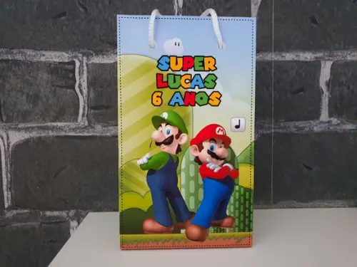 Sacolinha Super Mario