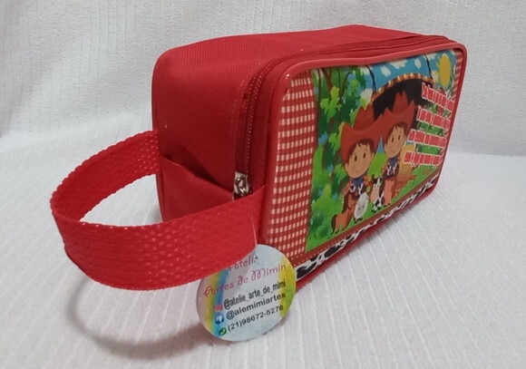 Estojo Personalizado Fazendinha Lembrancinhas