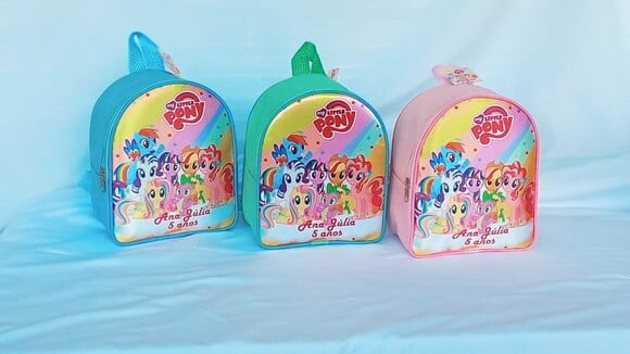 Mochila Lillte Poney Personalizada