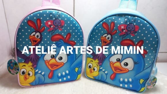 Mochila Personalizada Galinha Pintadinha