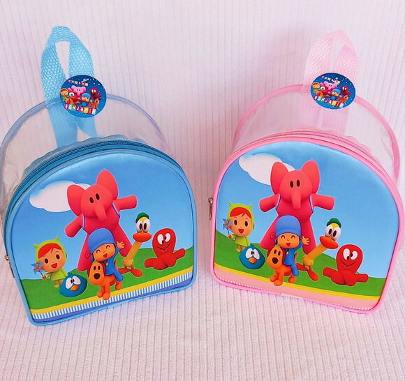 Mochila Personalizada Transparente Pocoyo