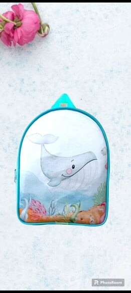 Mochila Personalizados Fundo do Mar Lembrancinhas e Festa