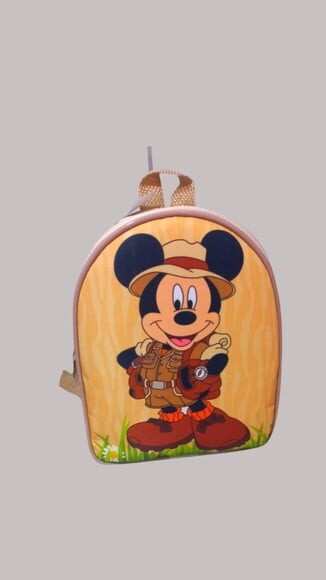 Mochila Personalizados Minie Safari Lembrancinhas e Festa