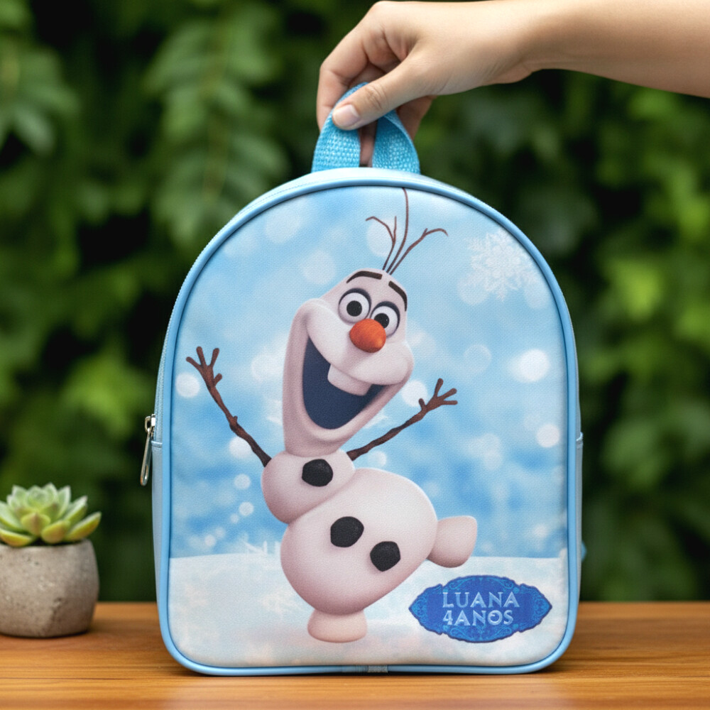 Mochila Frozen Personalizada Lembrancinhas de Aniversário infant