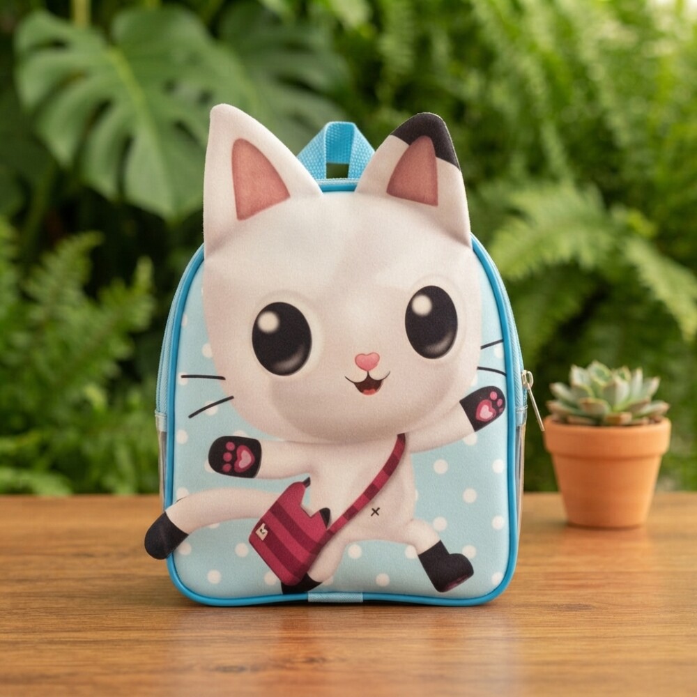 Mochila A Casa Mágica da Gabby 3D Personalizada Lembrancinhas