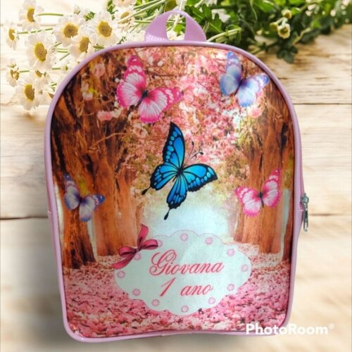 Mochila Jardim Encantado Personalizada