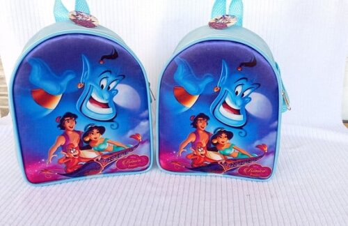 Mochila Personalizada Aladin e Jasmine