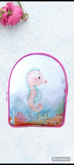 Mochila Personalizados Fundo do Mar Lembrancinhas e Festa