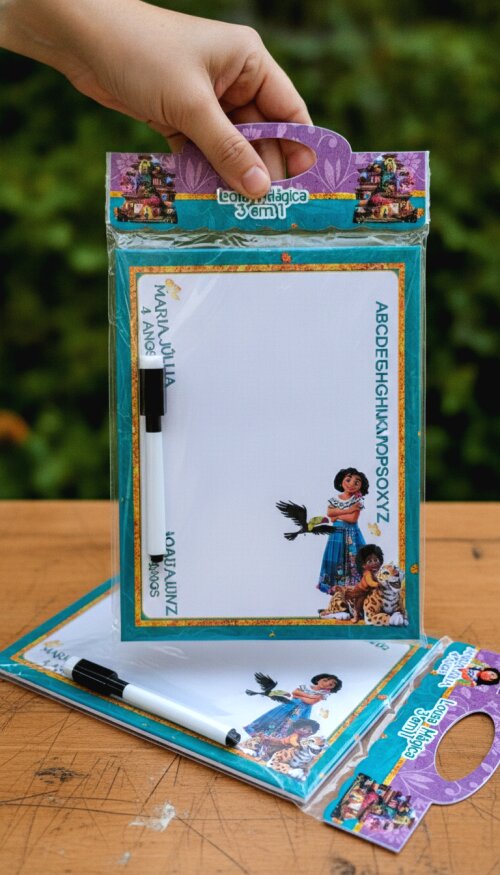 Lousa Mágica 3 em 1 ENCANTO Lembrancinhas Personalizadas