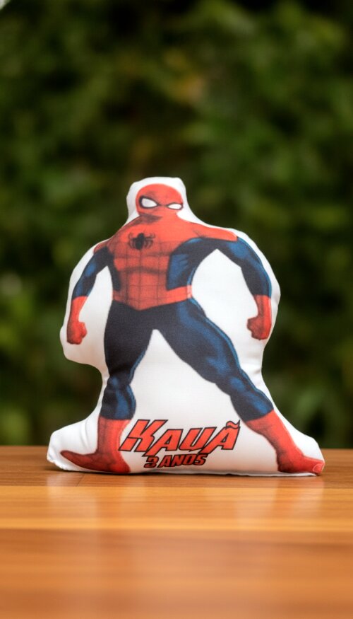 Almofada de Contorno Homem Aranha  Lembrancinhas