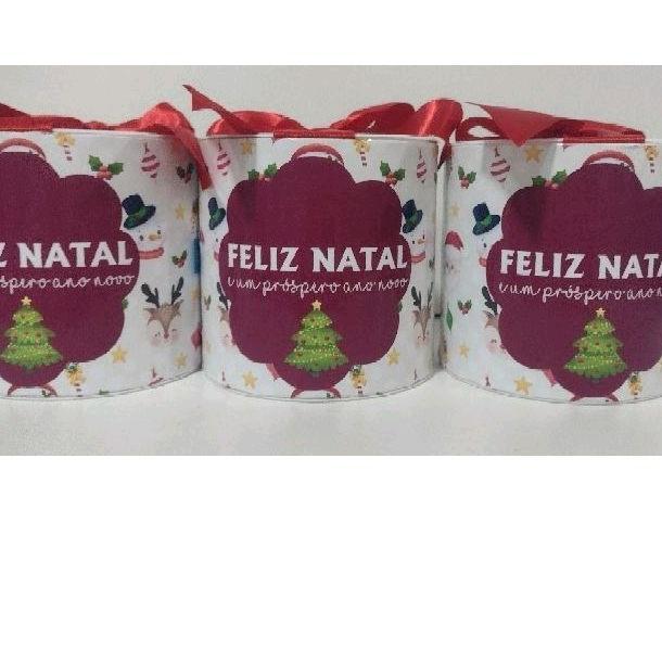 Studio MR Personalizados 60 tubolatas 10x10 Tema Natal