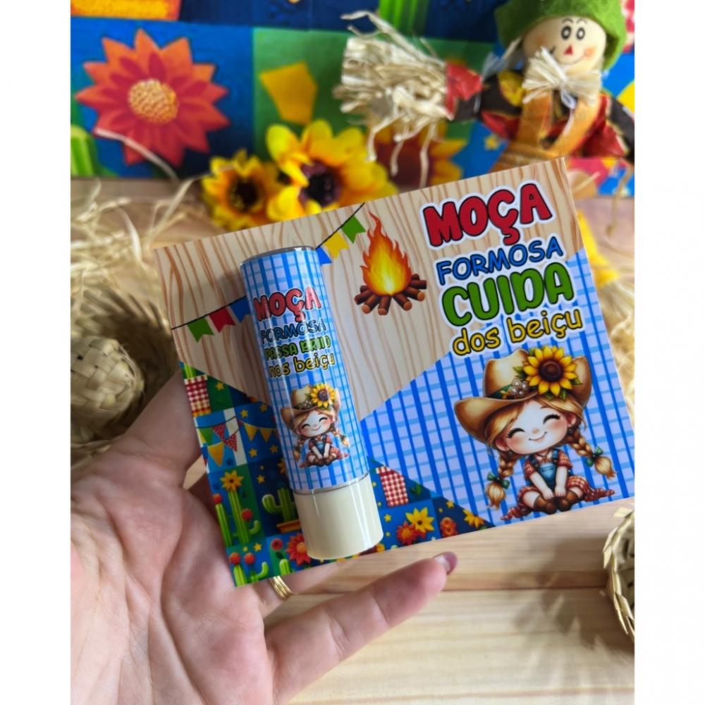 Studio MR Personalizados Kit Manteiga de Cacau - Festa Junina/Jul