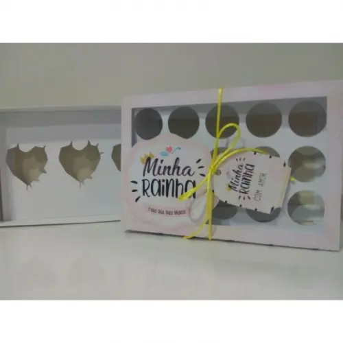 Studio MR Personalizados kit com 10 Caixas Personalizada com tema Dia das mães.