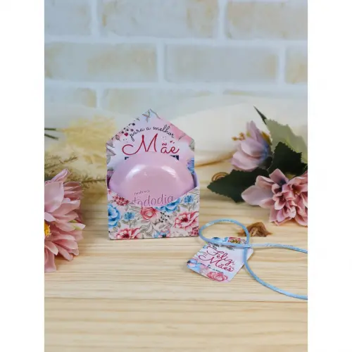 Studio MR Personalizados Lembrancinha Dia das Mães Corporativa | Mimo Dia das Mães | Presente Empresarial para Mães | Kit com Chocolate ou Sabone