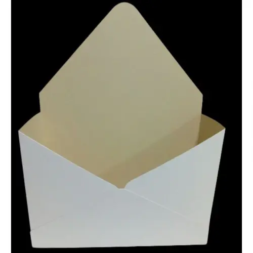 Studio MR Personalizados Caixa envelope para personalizar( Caixa Branca )Embalagem / kits / Cestas 50/100 UND
