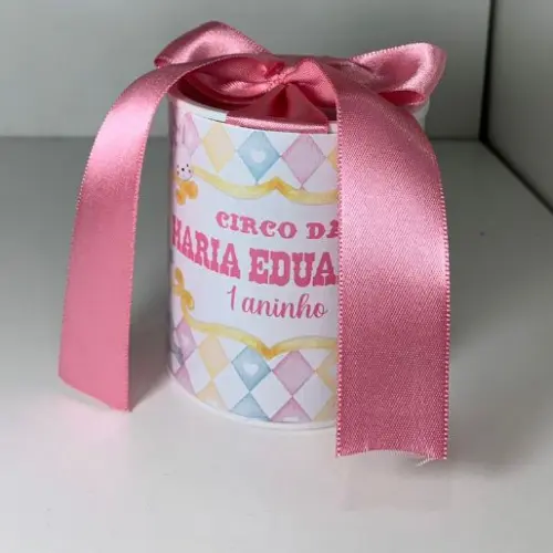 Studio MR Personalizados Mini Tubolata Personalizada Nascimento | Lembrancinha Maternidade | Chá de Bebê com Nome