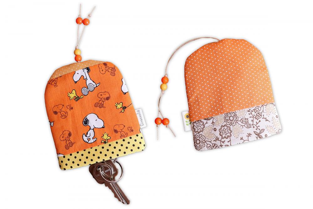 Esconde Chaves de Retalhos / Laranja