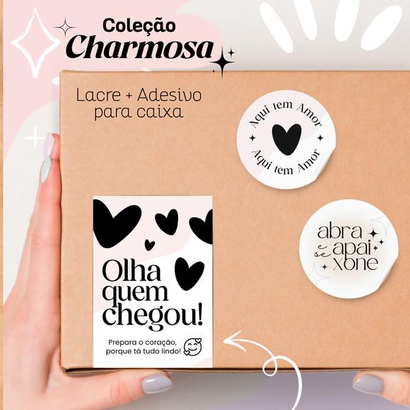Adesivo Etiqueta Lacre para Caixa Embalagem
