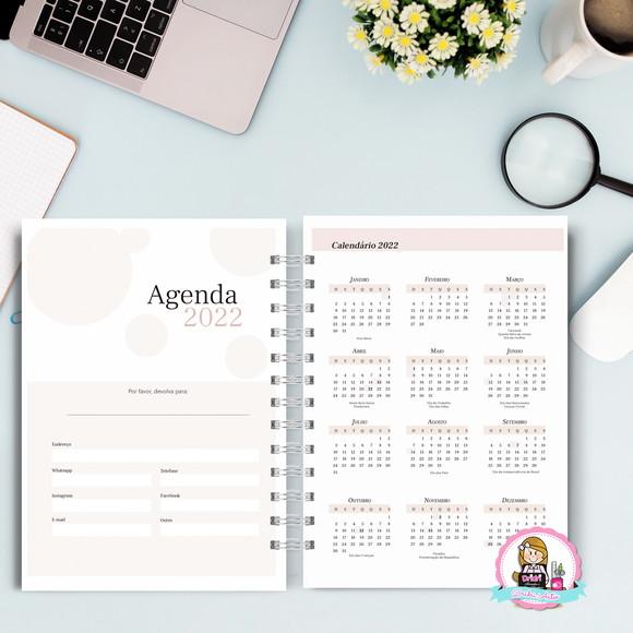 Agenda Diária 2023 Rosa