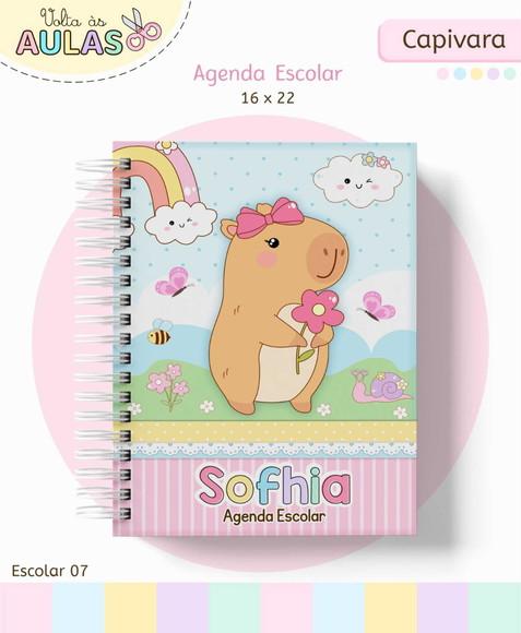 Agenda Escolar Capivara 2026