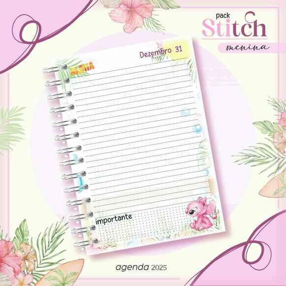 Agenda Escolar Stitch 2025