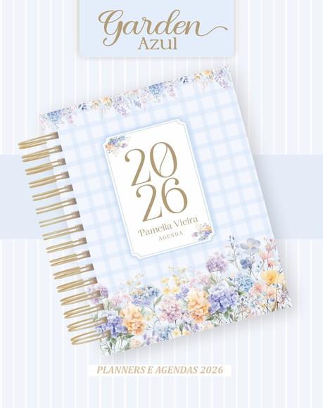 Agenda Personalizada 2026 Floral Gardem