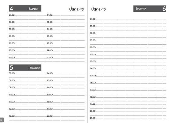 Agenda Personalizada Masculina