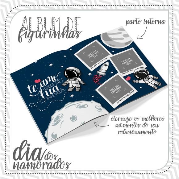 Álbum de Figurinhas Dia dos Namorados