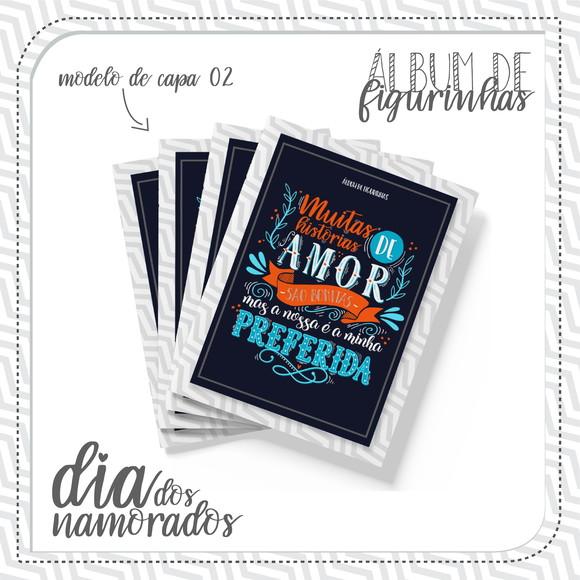Álbum de Figurinhas Dia dos Namorados