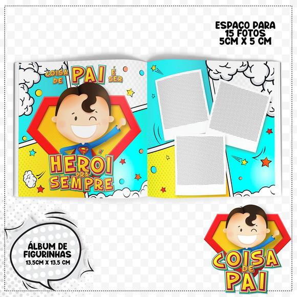 Álbum de Figurinhas dia Dos Pais
