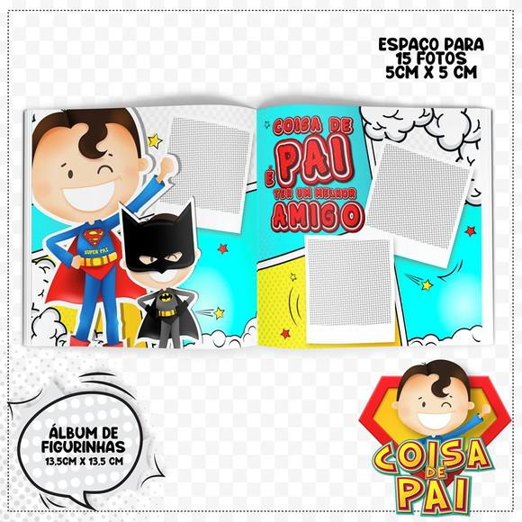 Álbum de Figurinhas dia Dos Pais