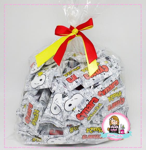 Balas Personalizadas Snoopy