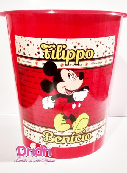 Balde de Pipoca 1l