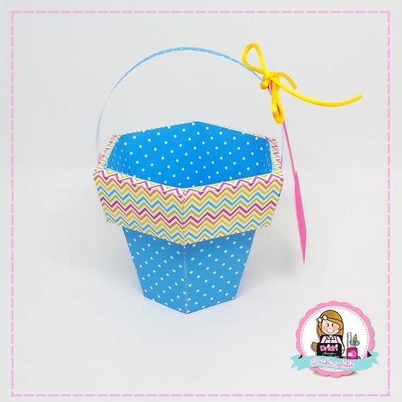 Baldinho de Praia em Scrap