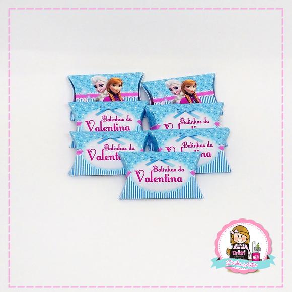 Balinhas Personalizadas Frozen