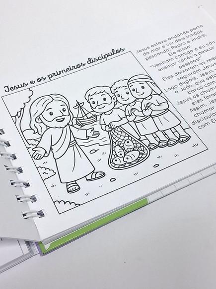 Biblia Infantil para Colorir