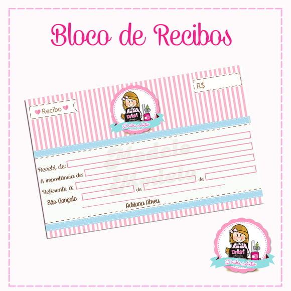 Bloco de Recibos Personalizado