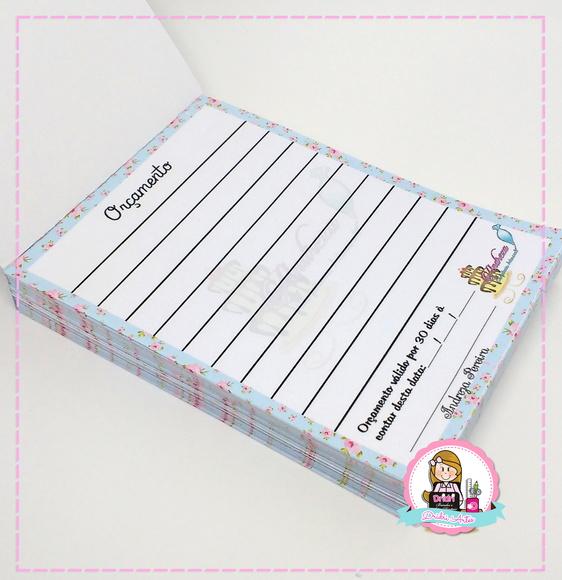 Bloco de Orçamento Personalizado.