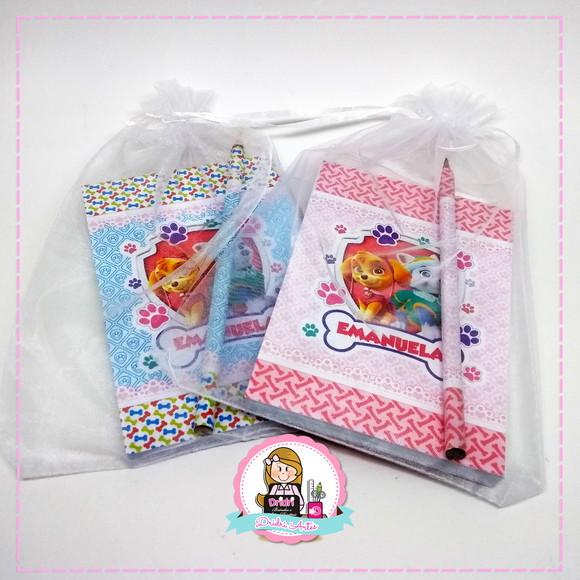 Bloco Personalizado Patrulha Canina
