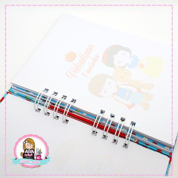 Caderno de Mensagens Branca de Neve