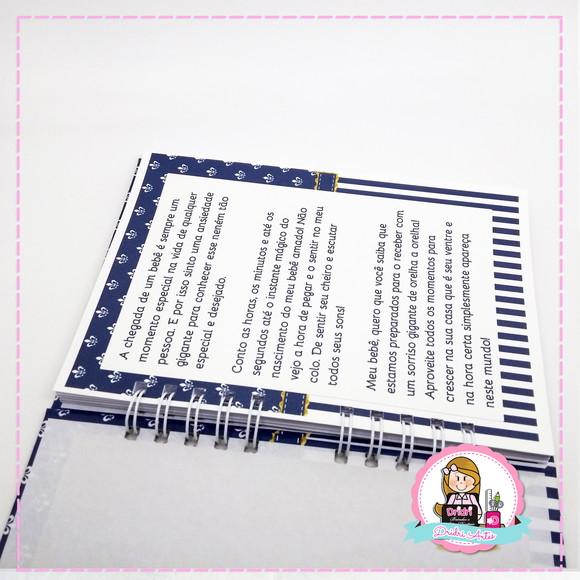 Caderno de Mensagens Ursinho Príncipe