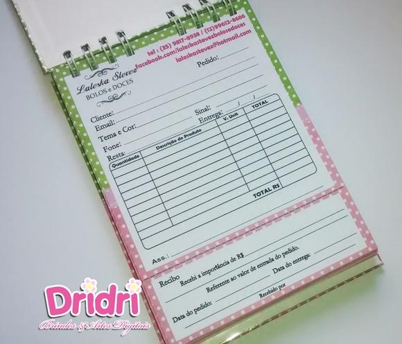 Caderno de Pedidos