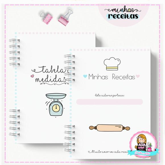 Caderno de Receitas - Personalizado