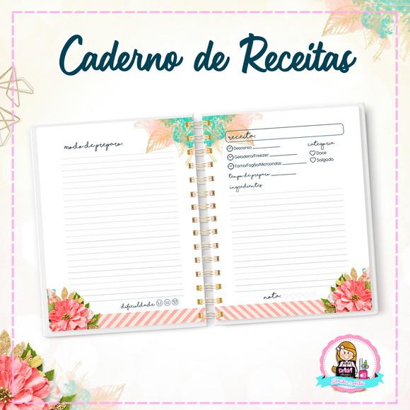 Caderno de Receitas Dia das Mães