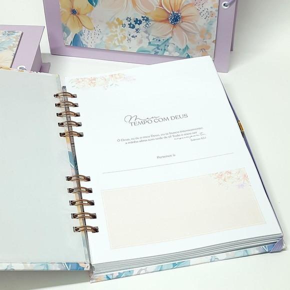 Caderno Devocional com Caixa Cartonada