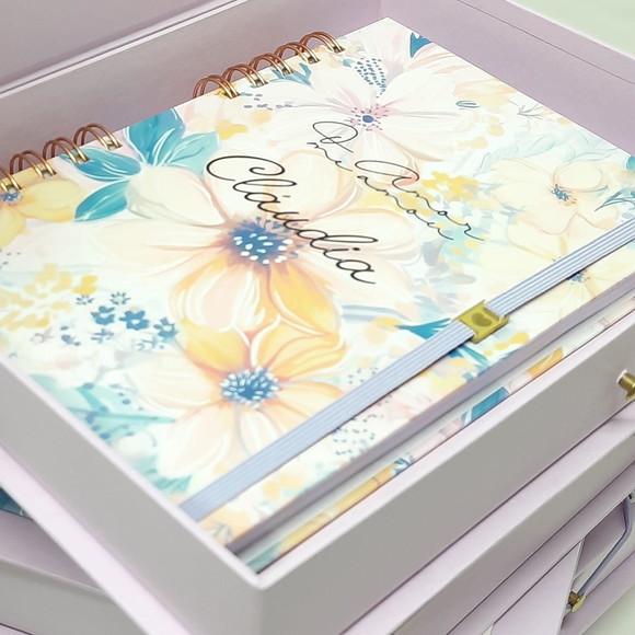 Caderno Devocional com Caixa Cartonada