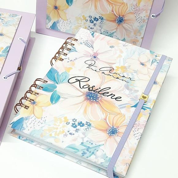 Caderno Devocional com Caixa Cartonada