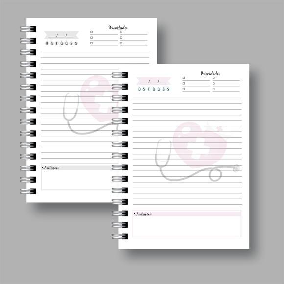 Cadernos Personalizados Jaleco