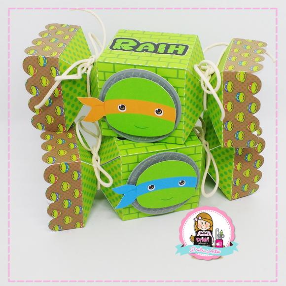 Caixa Bala Tartaruga ninja
