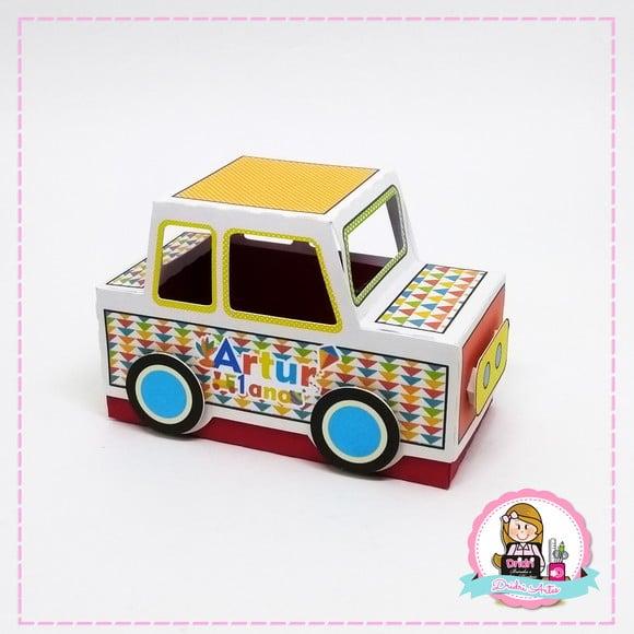 Caixa Carrinho Brinquedos Antigos
